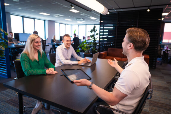 Interne collega's Robert-Jan, Melissa & Mark