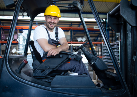 Heftruckchauffeur
